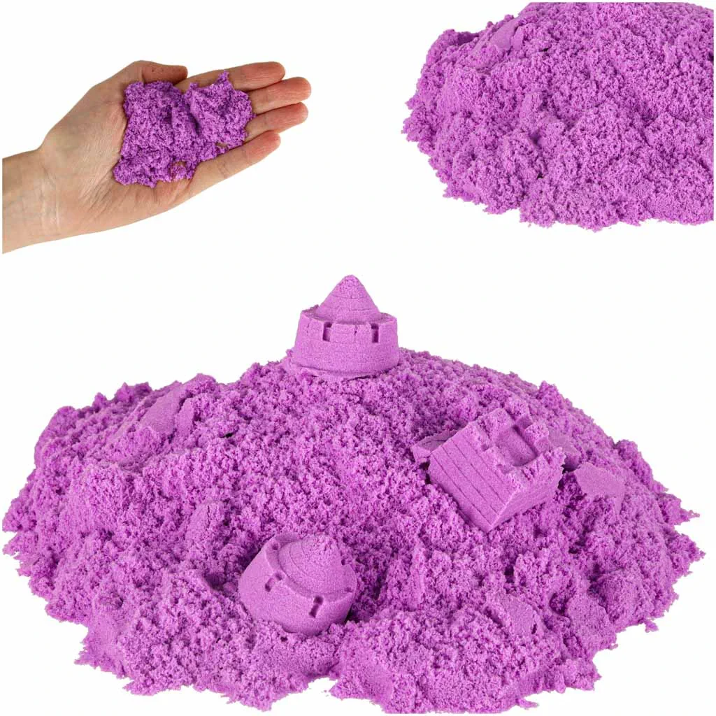 Sensoorne mänguliiv kineetiline – Lilla – 1 kg – pilt 1