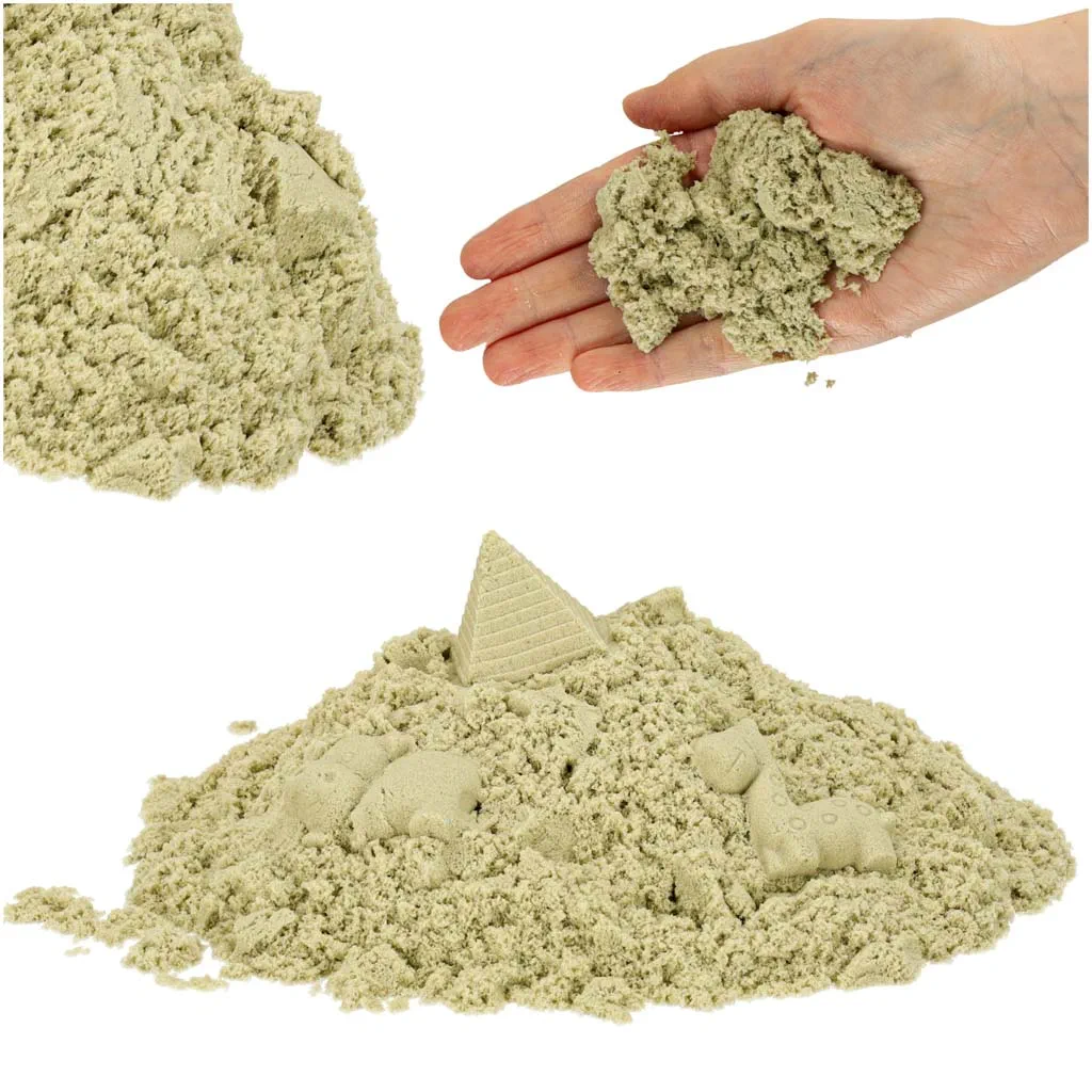 Sensoorne mänguliiv kineetiline – Naturaalne – 1 kg – pilt 1
