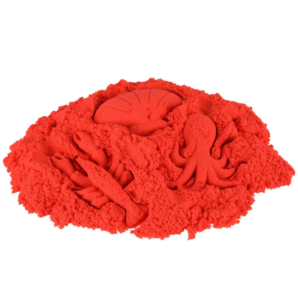 Sensoorne mänguliiv kineetiline – Punane – 1 kg – pilt 5