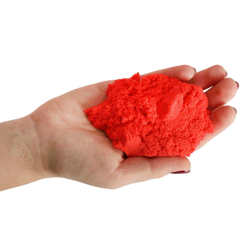 Sensoorne mänguliiv kineetiline – Punane – 1 kg – pilt 6