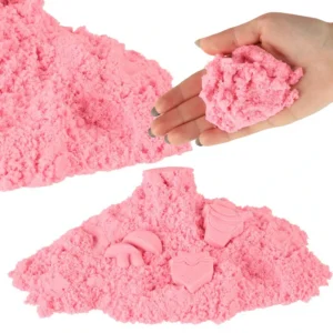Sensoorne mänguliiv kineetiline – Roosa – 1 kg – pilt 1