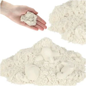 Sensoorne mänguliiv kineetiline – Valge – 1 kg – pilt 1