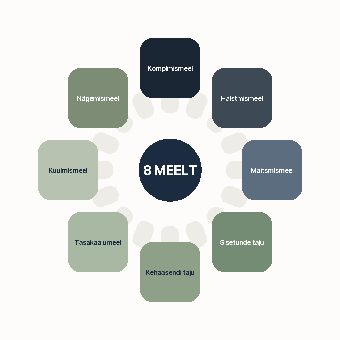 Meie kaheksa meelt